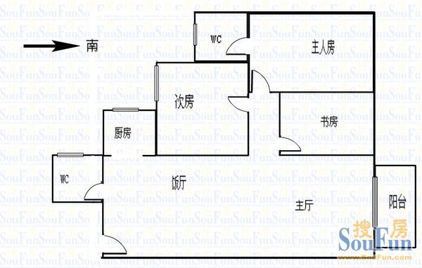 金叶花园户型图
