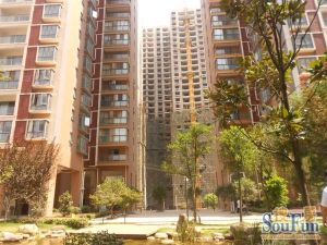 朝南朝小区内,龙湖商场旁,地铁口近,师大系
