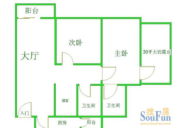 凤凰小区户型图