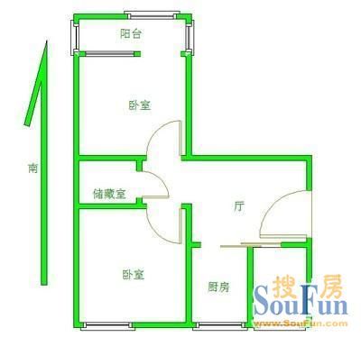 五米阳光户型图