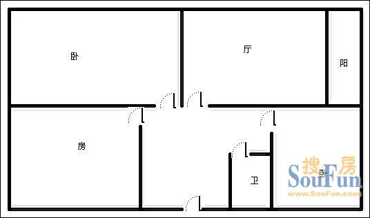 川大新北村户型图