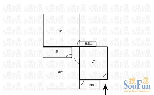 海港大楼户型图