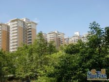 越秀品牌开发的大楼盘,近地铁的叠墅房型,开阳通风好