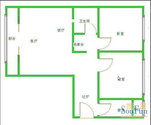 锦江岸户型图