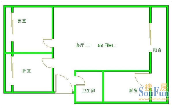 双庆路45号院户型图