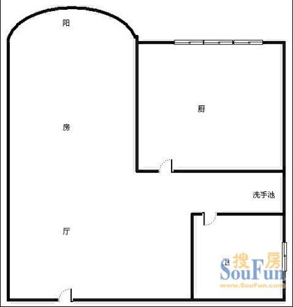 时代阳光花园户型图