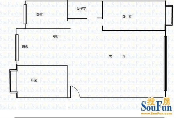 民源小区户型图