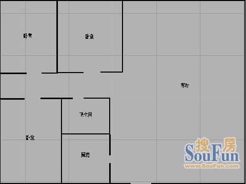 永福公寓户型图