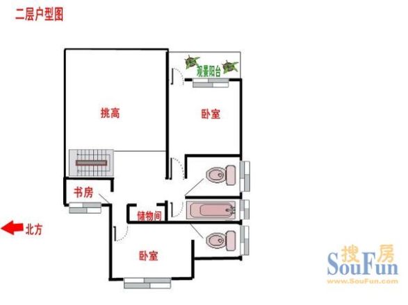 墅青前城户型图
