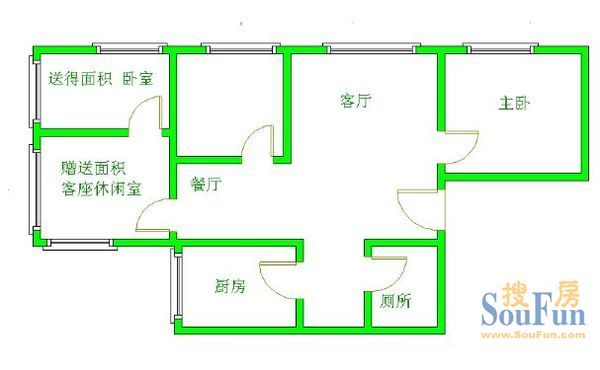 长顺苑南院户型图