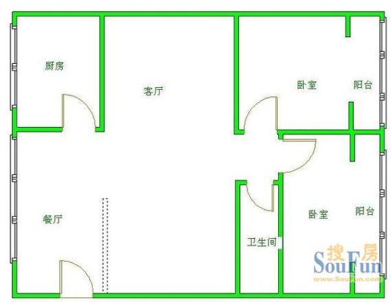 天涯石东街8号院户型图