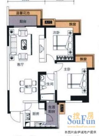 锦江帆影户型图