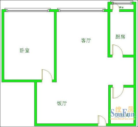 小天西街1号院户型图