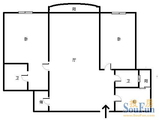 弘泽阳光园户型图