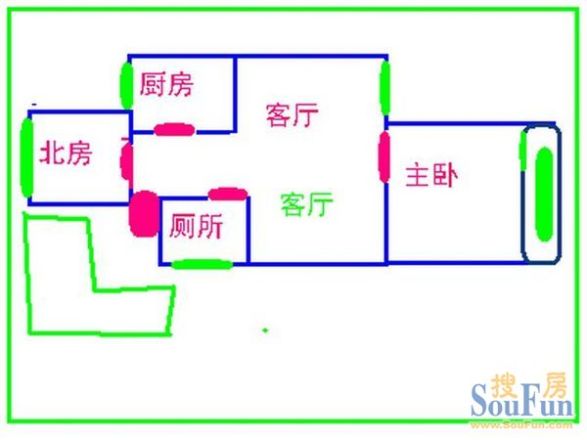 大上海国际花园户型图