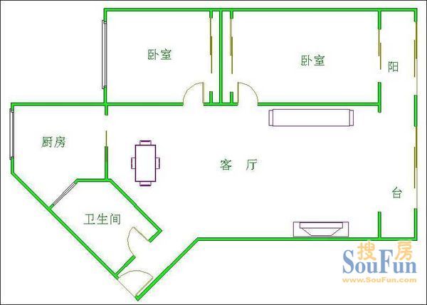 玉林南路社区户型图