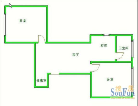 玉沙路98号院户型图