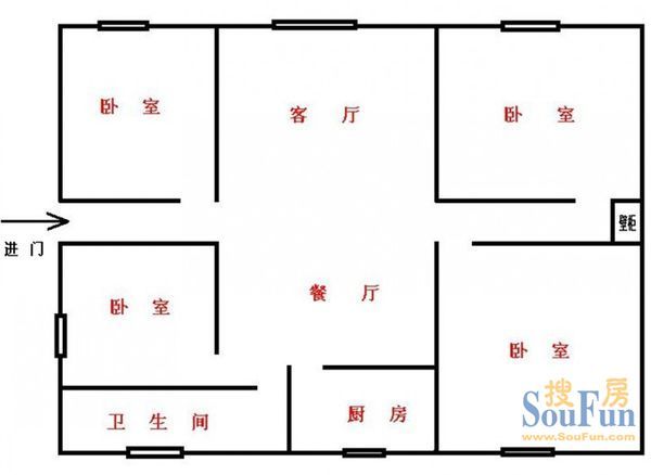 长冶路二段小区户型图