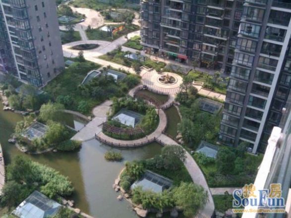 湘江世纪城星江苑实景图