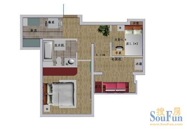 滨浦新苑三村户型图