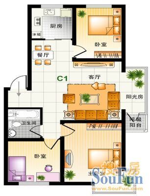 康佳苑户型图