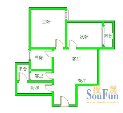 长顺苑南院户型图