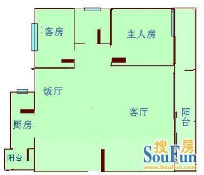 帝雍园户型图