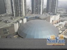 城上城正规三房2卫户型,门口轻轨,商圈,医院