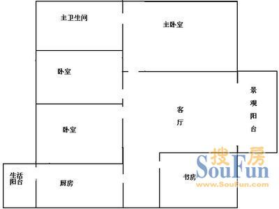 巴南时代大厦户型图
