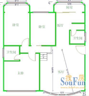 玉泉苑户型图