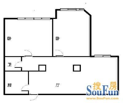 珉旖大厦户型图