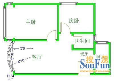 新柳苑户型图
