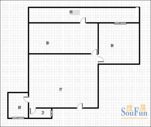 长顺街社区户型图