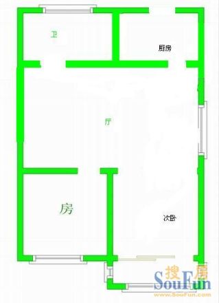 嘉宝公寓户型图