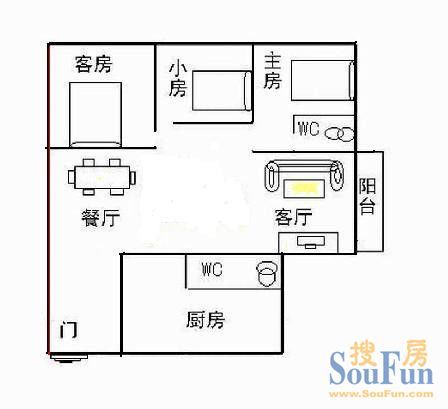怡景楼户型图