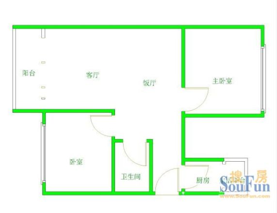 工农院街78号院户型图