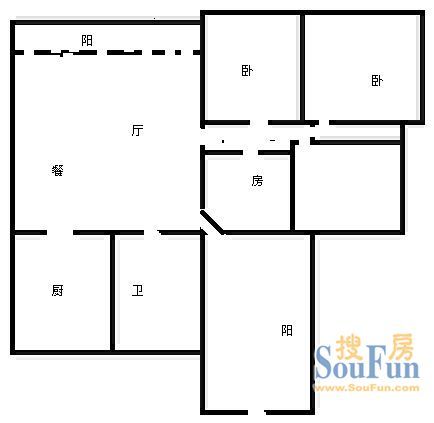 党校住宅小区户型图