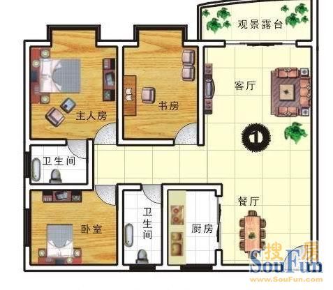 瑞思国际户型图