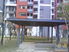 凯德瀚城小高层住宅,两梯四户南北对流,房东急售。