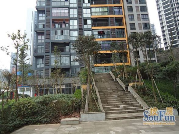 綦江银海新城实景图