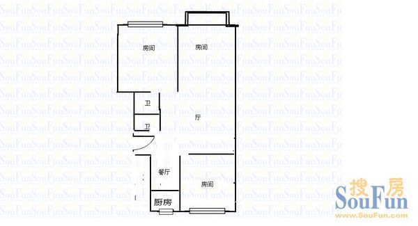 武夷花园户型图