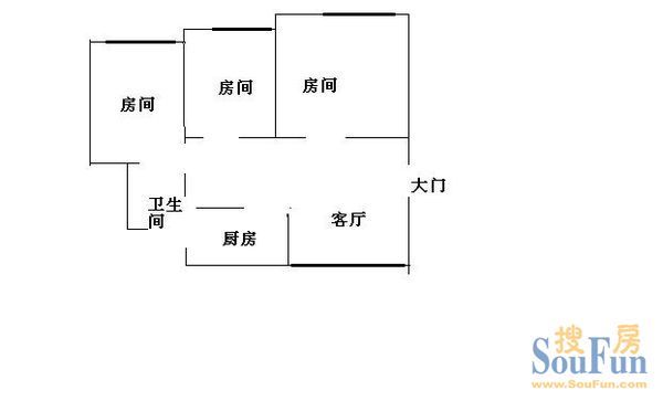吉大公寓户型图