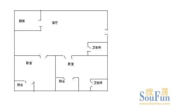 樱花大厦户型图