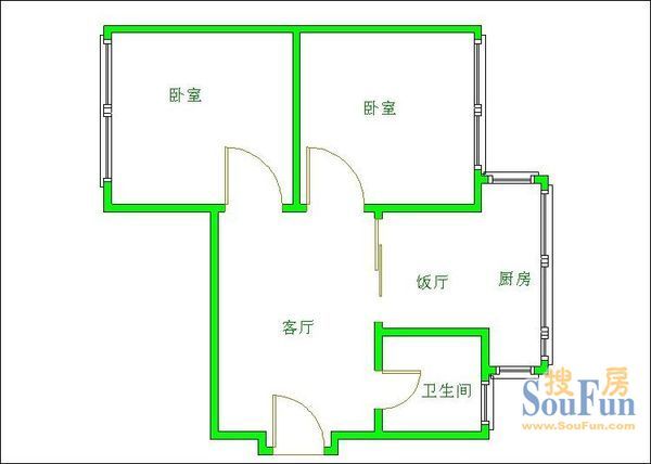 青羊西路2号院户型图