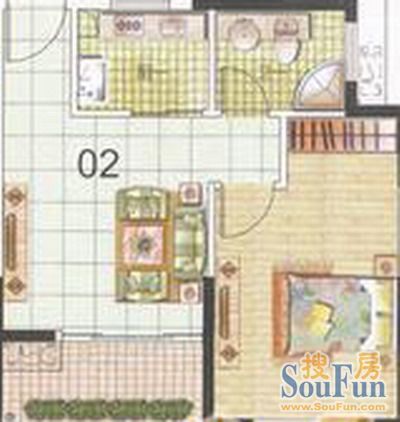 江南名居南区熙苑户型图