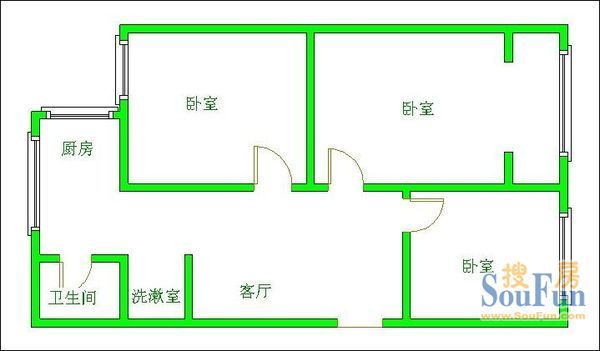 东通顺街18号院户型图