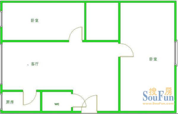 玉林横街26号院户型图