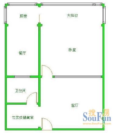 光华公屋一期户型图