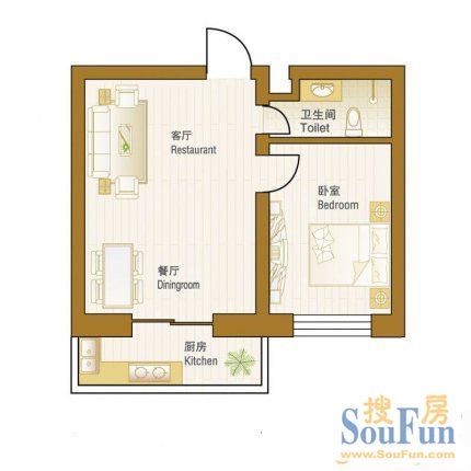 御景湾户型图