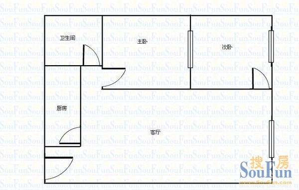 荣庆花园户型图